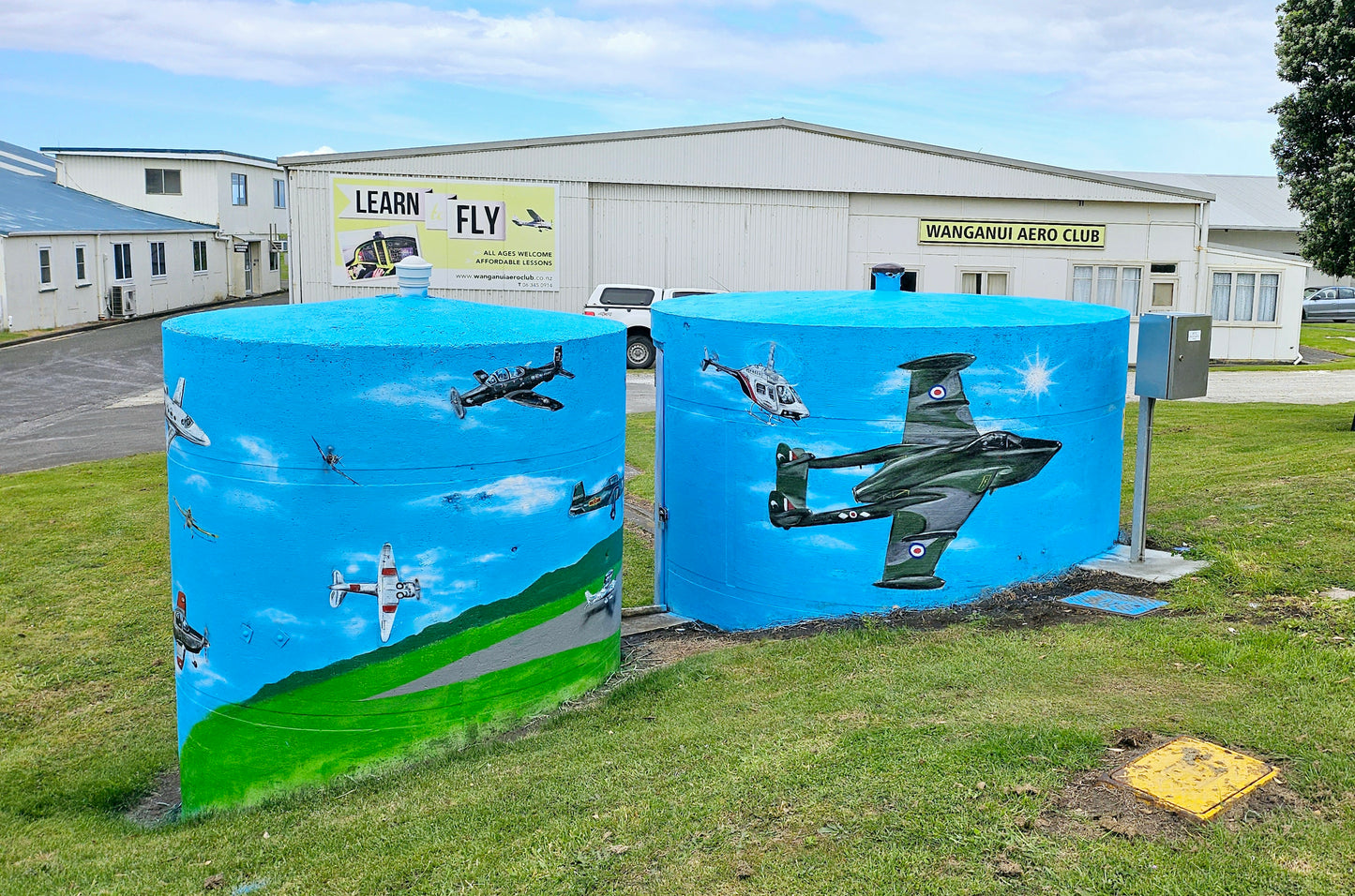 Aero Club Mural